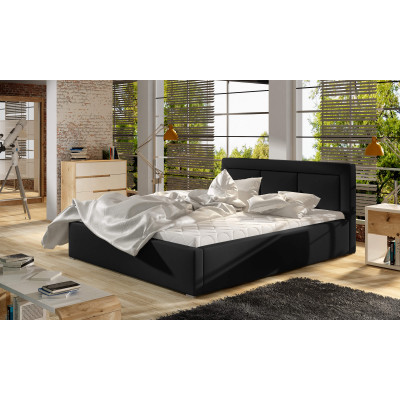 Belluno bed with a metal frame