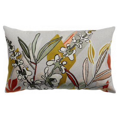 Gina embroidered recycled cushion