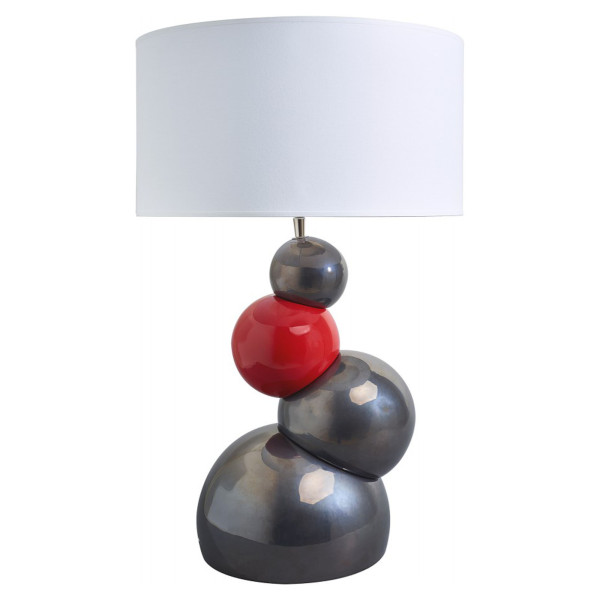 Stacked ball effect lamp