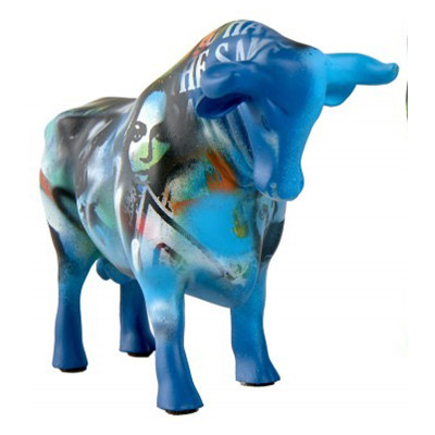 Pop Bulls Sculpture