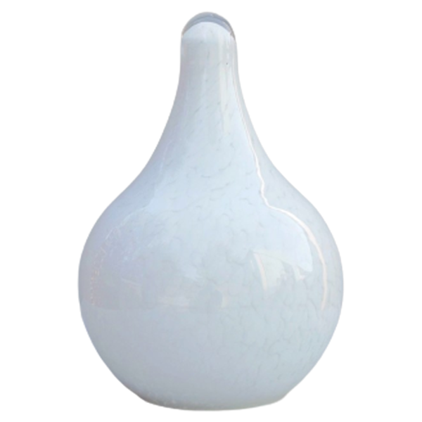 7989 white glass lamp