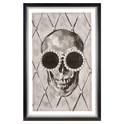 Skull acrylic canvas