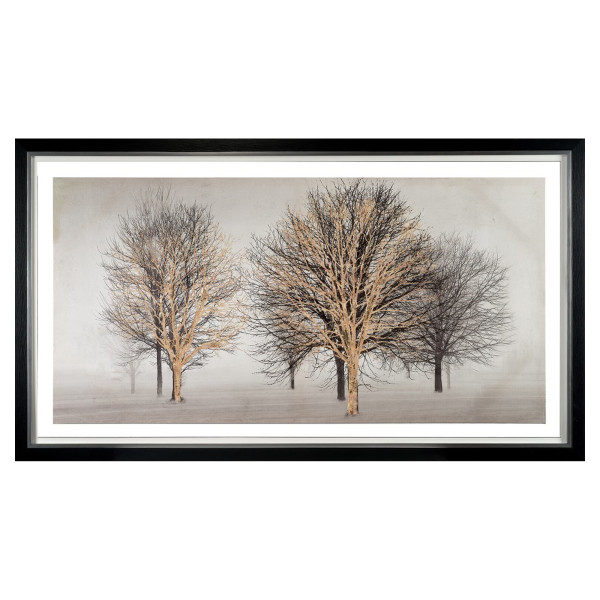 Acrylic canvas Leafless Trees