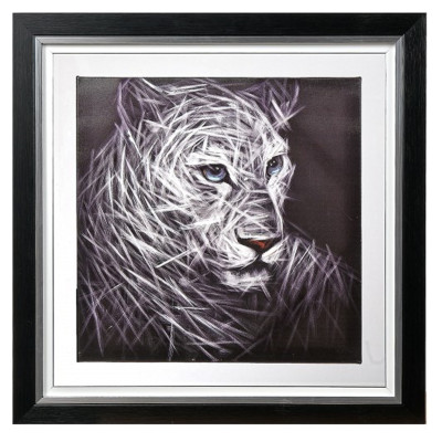 The tiger acrylic canvas