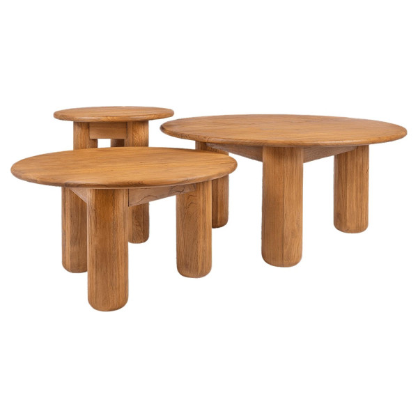 Set of 3 Dino coffee tables