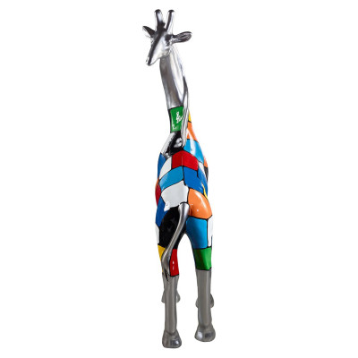 Gloria giraffe outdoor sculpture