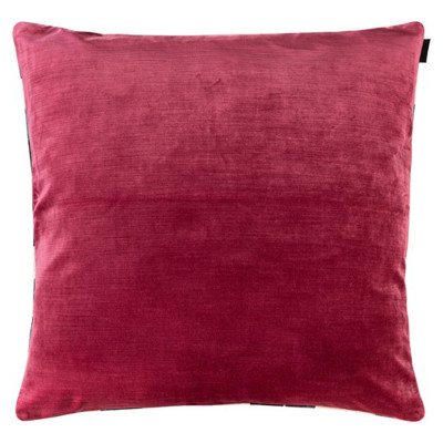Ikat cushion with geometric patterns