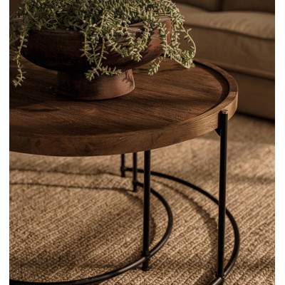 Coco Eclipse coffee table set of 2