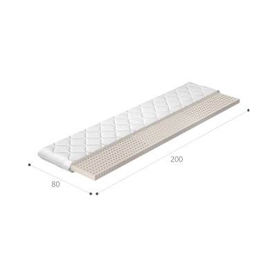 Latex mattress topper