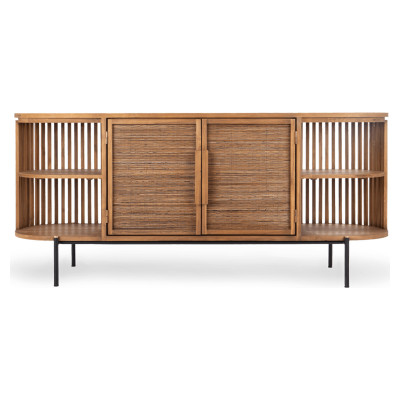 Coco sideboard with 2 doors and 4 racks