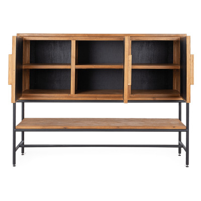 Coco sideboard with 3 doors and 1 rack