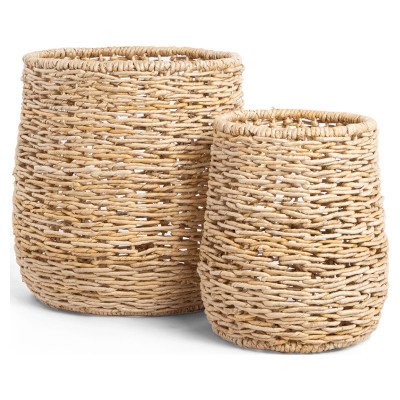 Sindoro round basket set of 2