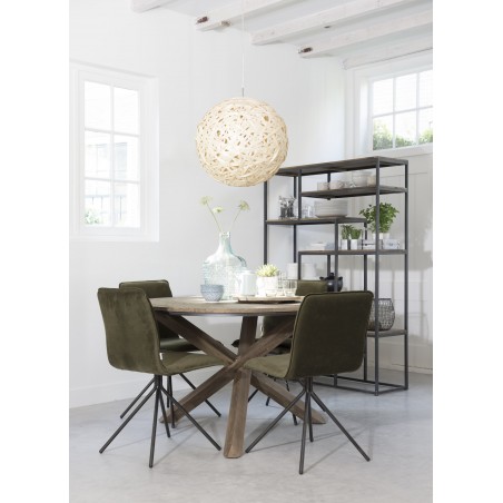 Fendy round dining table