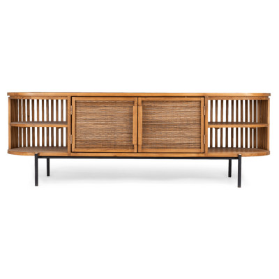 Coco sideboard with 2 doors and 4 shelves