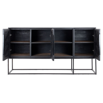 Karma sideboard with 3 doors and 2 shelves