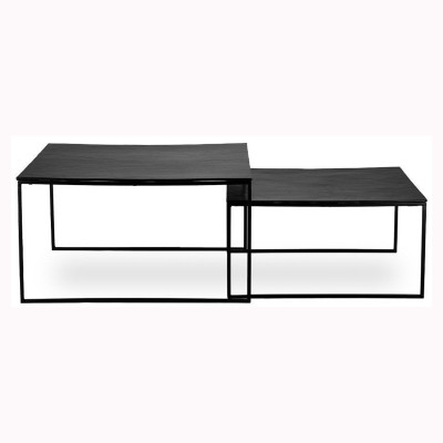 Set of 2 Escala pull-out coffee tables
