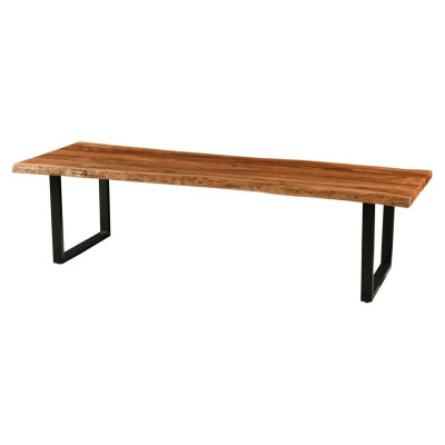 U-shaped Acacia forest dining table