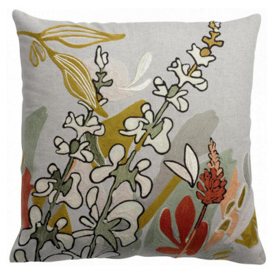 Gina embroidered cushion