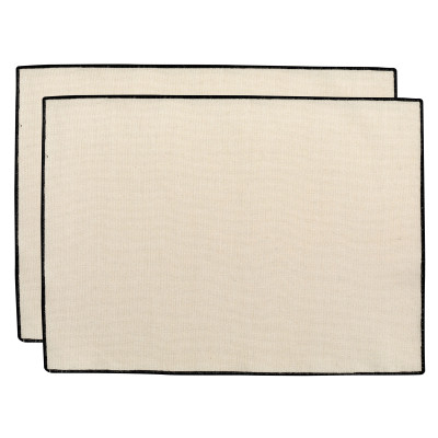 Laora set of 2 recycled placemats