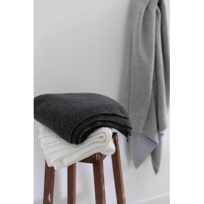 Danilo recycled knit blanket