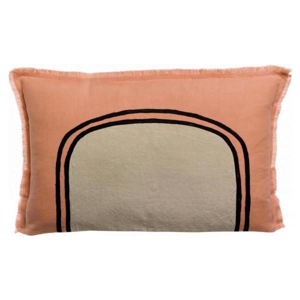 Laly bicolour cushion