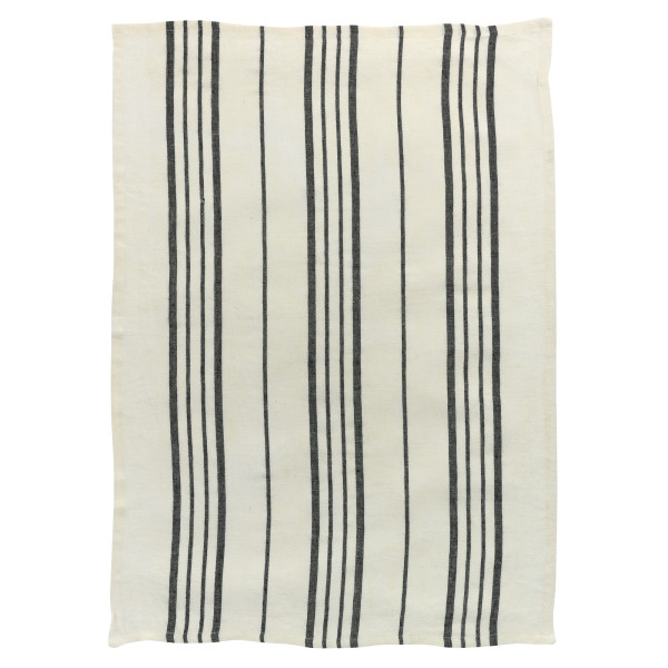 Karma striped tea towel