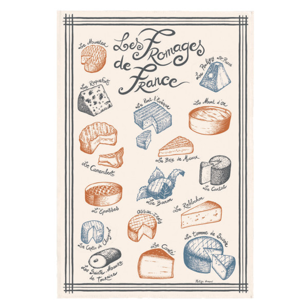 Fromages de France printed...