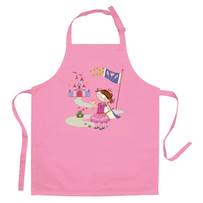 Princess and frog children's cooking apron
