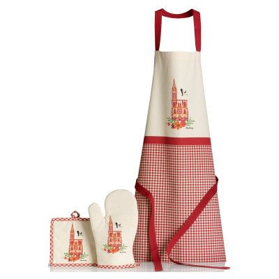 Cathedral kitchen apron