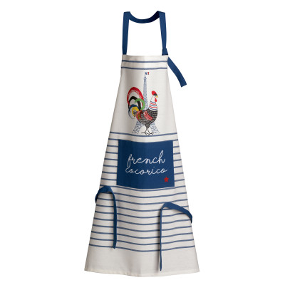 French Cocorico recycled cooking apron
