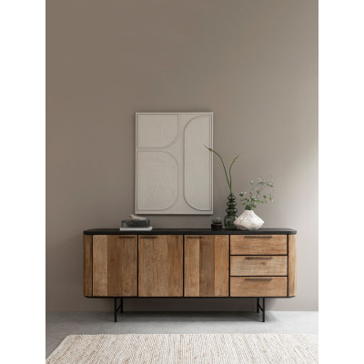 Soho sideboard with 3 doors and 3 drawers