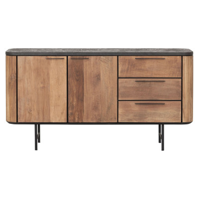 Soho sideboard with 2 doors and 3 drawers