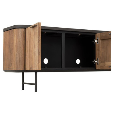 Soho TV stand with 3 doors and 2 drawers