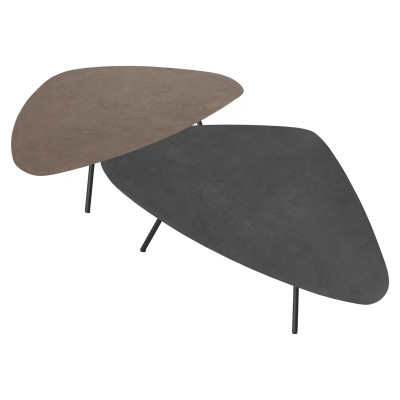 Plectro Earth coffee tables set of 2