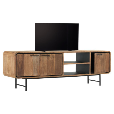 Evo TV stand with legs and 3 doors