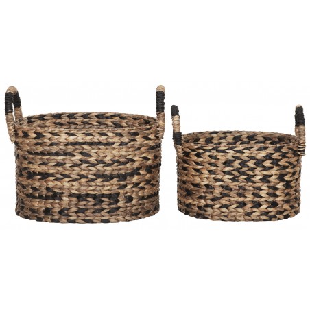 Set of 2 oval baskets
