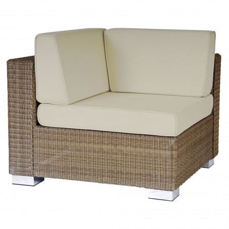 Modulo lounge angolare San Marino per divano con cuscini