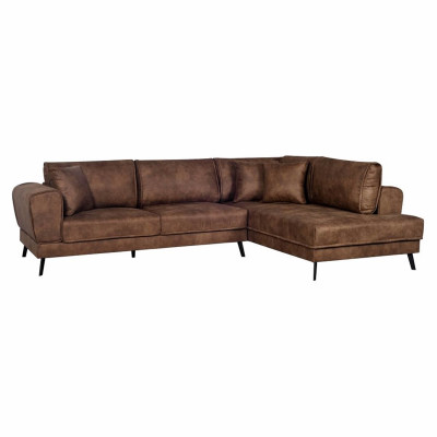 Tessuto di stile industriale del sofà angolare sinistro imperiale convertibile con 2 cassapanche