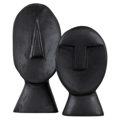 Set di 2 statue Nosy