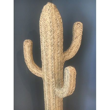 Decorazione in fibra vegetale di cactus