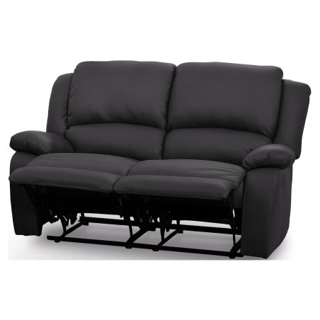 9121 2 vietų rankinė PU relaksacijos sofa