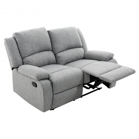 9121 2 vietų rankinio audinio relaksacijos sofa