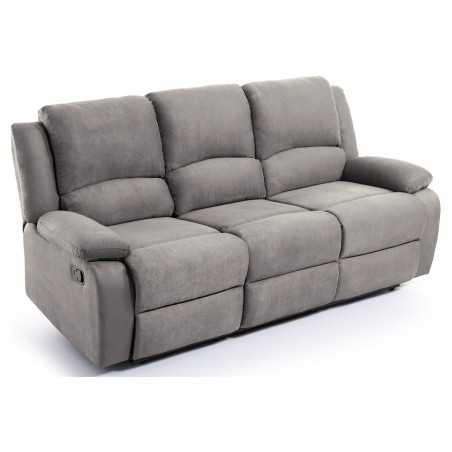 9121 3-vietīgs manuāls mikrošķiedras relaksācijas dīvāns