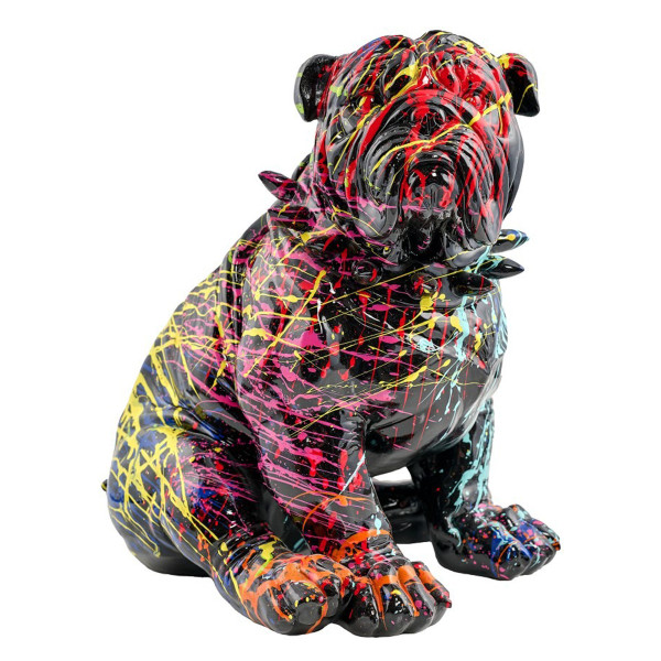 Sēdošs suns Splash skulptūra