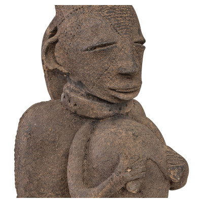 Cefalomorfā Mangbetu skulptūra