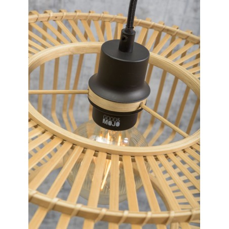 Bromo XL vloerlamp in bamboe