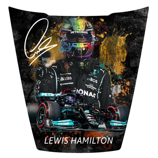 Lewis Hamilton F1-motorkap