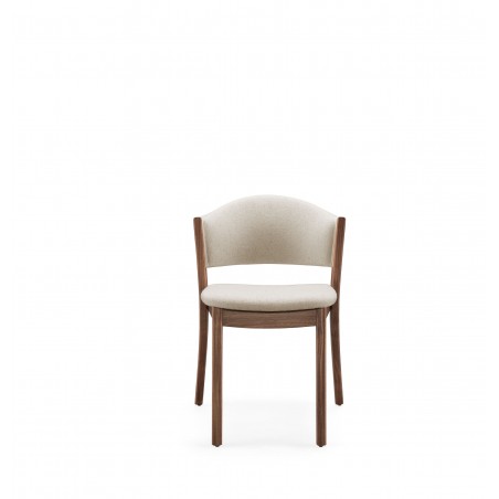 Krzesło Caravela z orzecha włoskiego