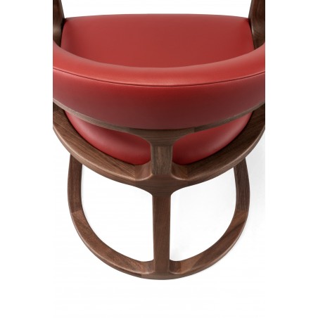 Krzesło Kobe z orzecha włoskiego