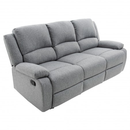 9121 Ręczna 3-osobowa tkanina relaksacyjna Sofa